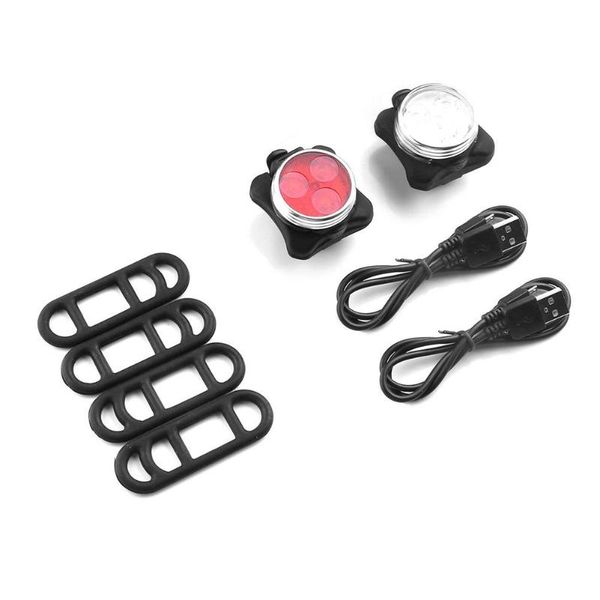 bike lights bicycle light set usb rechargeable mountain outdoor riding highlight front + warning tail mtb accessories
bike lights bicycle light set usb rechargeable mountain outdoor riding highlight front + warning tail mtb accessories