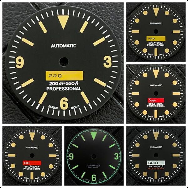 repair tools & kits vintage watch dial 28.5mm for nh35 japanese automatic movement green luminous retro old face insert part accessoires
repair tools & kits vintage watch dial 28.5mm for nh35 japanese automatic movement green luminous retro old face insert part accessoires