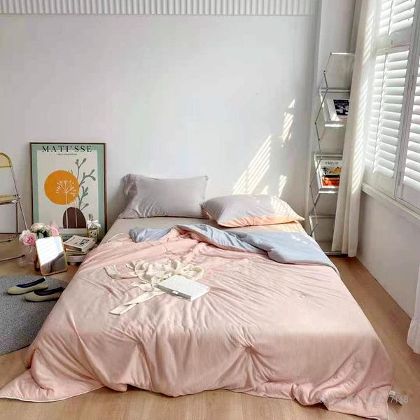 comforters & sets instant cooling blanket in summer air-conditioning quilt, light, breathable, ice-feeling silk cool quilt sofa bed
comforters & sets instant cooling blanket in summer air-conditioning quilt, light, breathable, ice-feeling silk cool quilt sofa bed