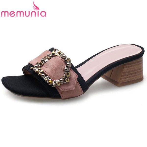 big size 33-43 summer shoes woman square heel casual mules sandals women elegant comfortable high heels, Black
big size 33-43 summer shoes woman square heel casual mules sandals women elegant comfortable high heels, Black