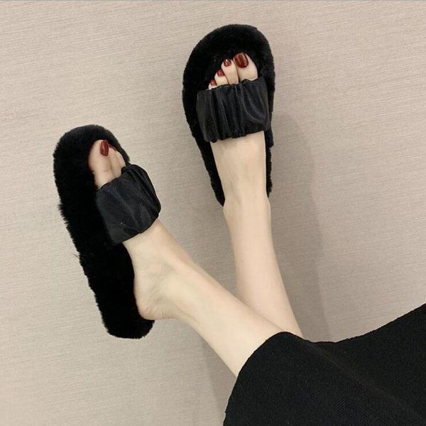 fluffy raccoon fur slippers shoes women summer flip flop flat slides outdoor sandals ladies, Black
fluffy raccoon fur slippers shoes women summer flip flop flat slides outdoor sandals ladies, Black