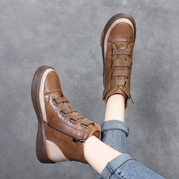 winter for women's ankle boots women flats boot female leather woman booties fashion ladies shoes solid wlp0, Black
winter for women's ankle boots women flats boot female leather woman booties fashion ladies shoes solid wlp0, Black