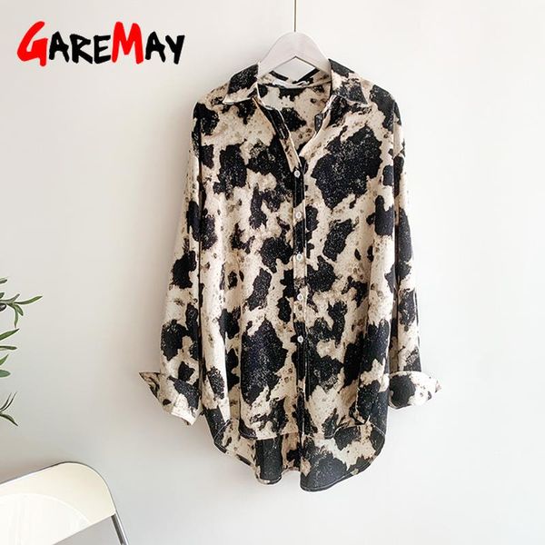 spring casual women's shirt with leopard print blouse vintage long sleeve oversize 2021 shirts for women turn-down collar blouses &, White
spring casual women's shirt with leopard print blouse vintage long sleeve oversize 2021 shirts for women turn-down collar blouses &, White