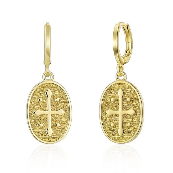 dangle & chandelier fashion trends go with oval cross earrings and for lady women party wedding, Silver
dangle & chandelier fashion trends go with oval cross earrings and for lady women party wedding, Silver