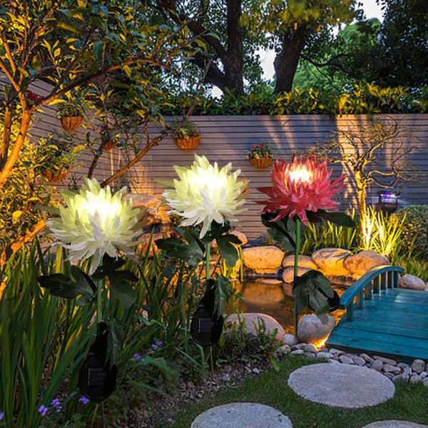 chrysanthemum light solar powered garden outdoor simulation flower lawn lamp energy waterproof lamps
chrysanthemum light solar powered garden outdoor simulation flower lawn lamp energy waterproof lamps