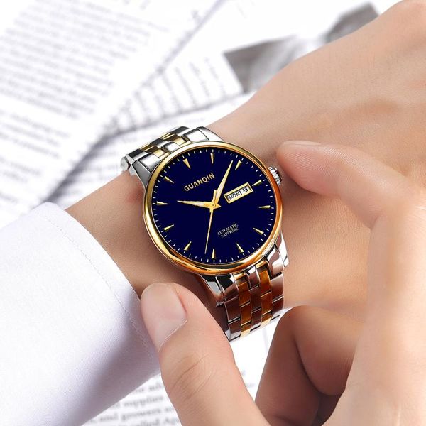 wristwatches guanqin watches men automatic watch tourbillon skeleton sapphire mechanical waterproof, Slivery;brown
wristwatches guanqin watches men automatic watch tourbillon skeleton sapphire mechanical waterproof, Slivery;brown