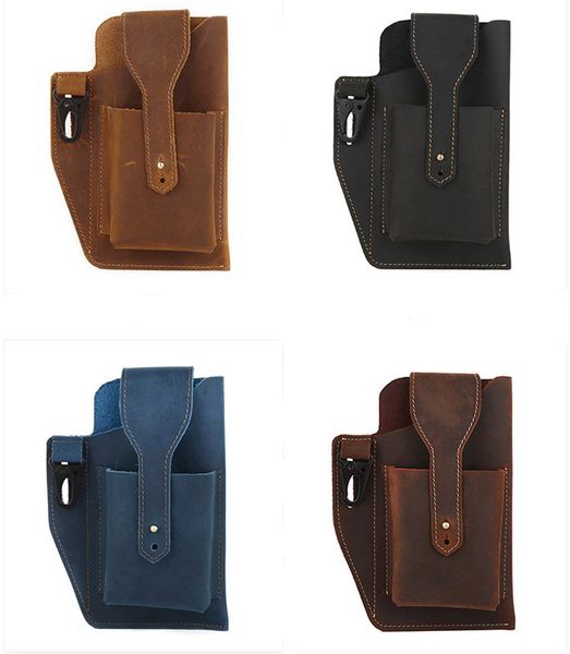 50pcs waist bags men genuine leather retro multifunctional solid phone hasp fanny packs mix color
50pcs waist bags men genuine leather retro multifunctional solid phone hasp fanny packs mix color