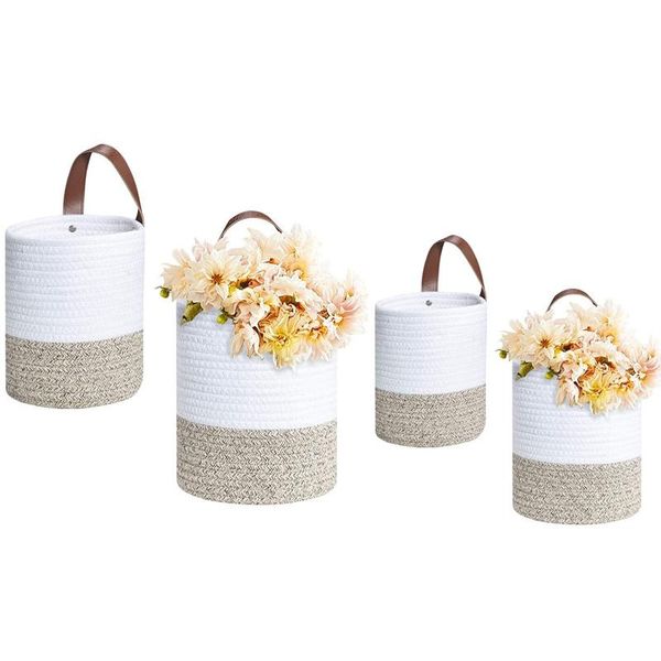other garden supplies 2pcs cotton rope hanging baskets- woven wall storage basket with handles decor baskets for flower plants
other garden supplies 2pcs cotton rope hanging baskets- woven wall storage basket with handles decor baskets for flower plants
