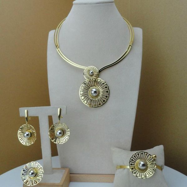 earrings & necklace yuminglai fashion design luxury gold color costume dubai big jewelry sets fhk8981, Silver
earrings & necklace yuminglai fashion design luxury gold color costume dubai big jewelry sets fhk8981, Silver