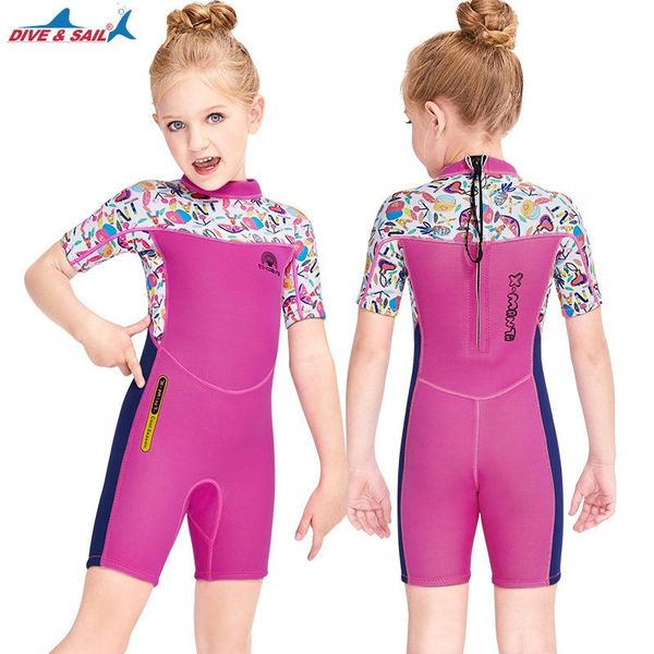 one piece neoprene wetsuit long sleeve swimming snorkeling surfing suit swimsuit children's short shorts 2.5mm two-piece suits
one piece neoprene wetsuit long sleeve swimming snorkeling surfing suit swimsuit children's short shorts 2.5mm two-piece suits