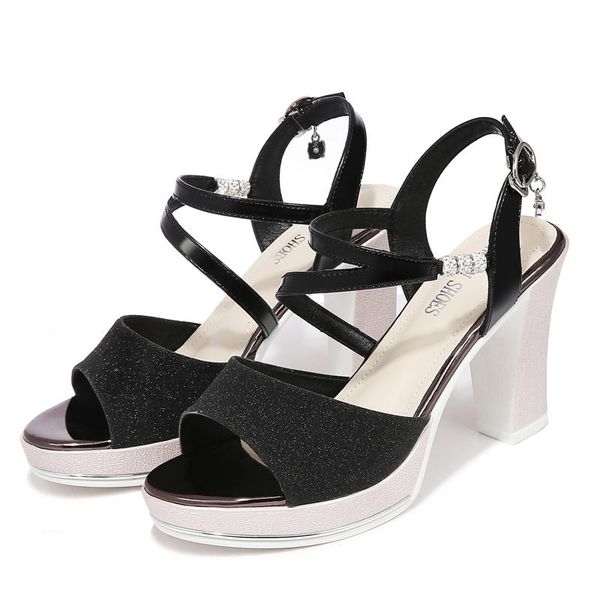 dress shoes woman moolecole fashion casual women sandals platform 2 cm high heels buckle strap square 2-9573, Black
dress shoes woman moolecole fashion casual women sandals platform 2 cm high heels buckle strap square 2-9573, Black