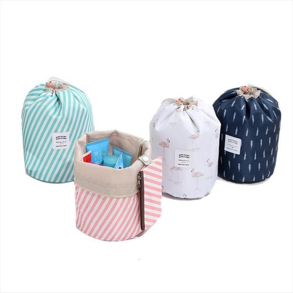 women lazy drawstring cosmetic high bags capacity round makeup female storage toiletry kit case neceser
women lazy drawstring cosmetic high bags capacity round makeup female storage toiletry kit case neceser