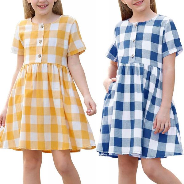 baby girl clothes toddler kids girls button up pleated waist loose casual plaid dress princess vestidos sukienki dla dzieci girl's dres, Red;yellow
baby girl clothes toddler kids girls button up pleated waist loose casual plaid dress princess vestidos sukienki dla dzieci girl's dres, Red;yellow