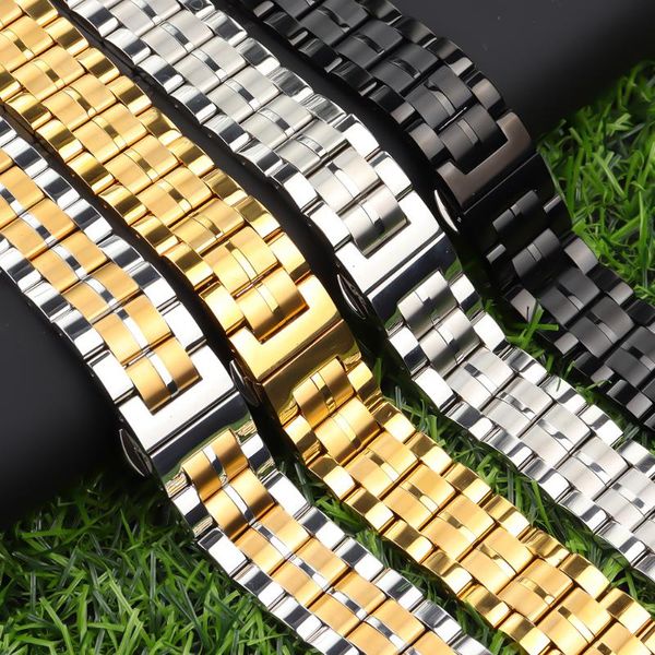 watch bands band 18mm 20mm 22mm strap double insurance replacement metal solid stainless steel watchband wristband, Black;brown
watch bands band 18mm 20mm 22mm strap double insurance replacement metal solid stainless steel watchband wristband, Black;brown