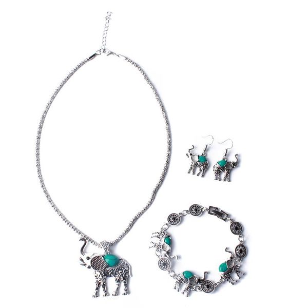 earrings & necklace fashion green african jewelry sets for women vintage silver color elephant pendant bracelets jewellery gift
earrings & necklace fashion green african jewelry sets for women vintage silver color elephant pendant bracelets jewellery gift