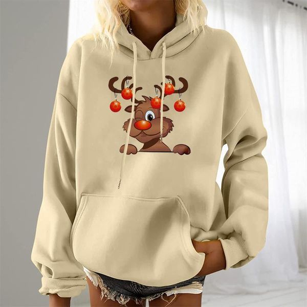 women's hoodies & sweatshirts casual sweatshirt christmas printed long sleeve drawstring pullover hooded harajuku streetwear hoodie, Black
women's hoodies & sweatshirts casual sweatshirt christmas printed long sleeve drawstring pullover hooded harajuku streetwear hoodie, Black