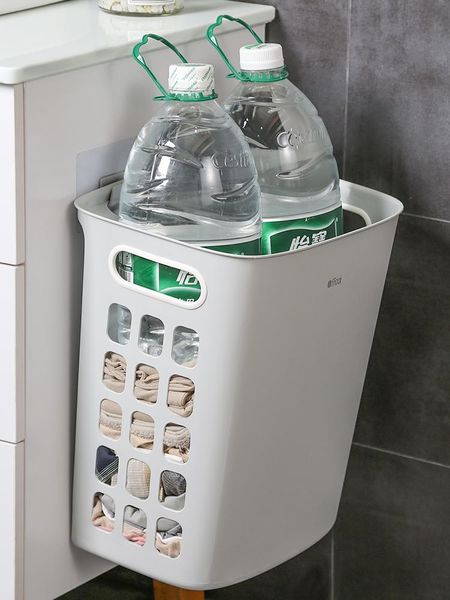 large capacity bathroom clothes-storage waterproof washing machine rack handle design wall-mounted toilet laundry & organization
large capacity bathroom clothes-storage waterproof washing machine rack handle design wall-mounted toilet laundry & organization