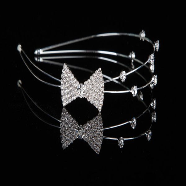 bridal hair accessories hairpin rhinestone hairband sweet bow double layer headband headdress, Silver
bridal hair accessories hairpin rhinestone hairband sweet bow double layer headband headdress, Silver