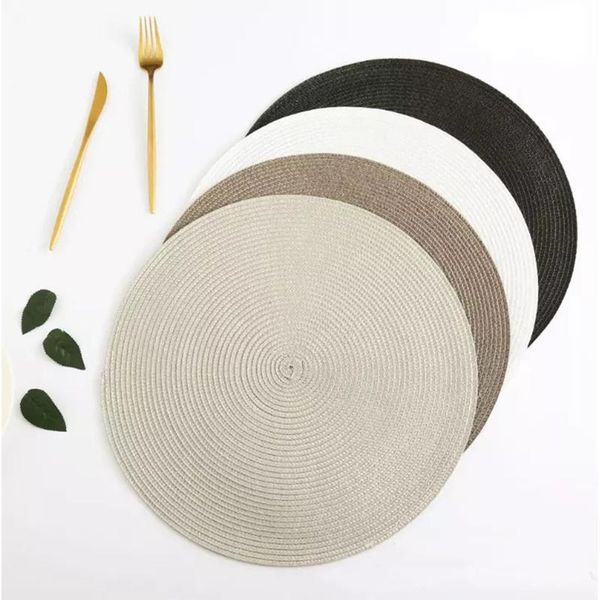mats & pads 4pcs pp eco-friendly dining table mat thermal insulation coffee cup waterproof woven round western placemat kitchen supplies
mats & pads 4pcs pp eco-friendly dining table mat thermal insulation coffee cup waterproof woven round western placemat kitchen supplies