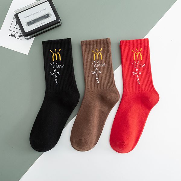 socks & hosiery cactus jack men streetwear hip hop calcetines pure cotton crew sock skateboard sport, Black;white
socks & hosiery cactus jack men streetwear hip hop calcetines pure cotton crew sock skateboard sport, Black;white