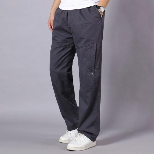 men's pants plus size men cargo m-5xl 2021 summer light gray straight leg casual multi-pocket cotton khaki wide, Black
men's pants plus size men cargo m-5xl 2021 summer light gray straight leg casual multi-pocket cotton khaki wide, Black