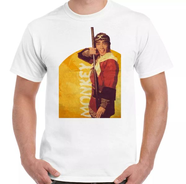 monkey magic mens t-shirt martial arts mma retro fancy chinese tv series, White;black
monkey magic mens t-shirt martial arts mma retro fancy chinese tv series, White;black