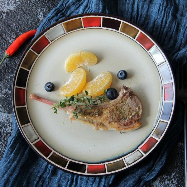 dishes & plates european and american ceramic tableware creative plaid western plate snack steak dish sushi
dishes & plates european and american ceramic tableware creative plaid western plate snack steak dish sushi