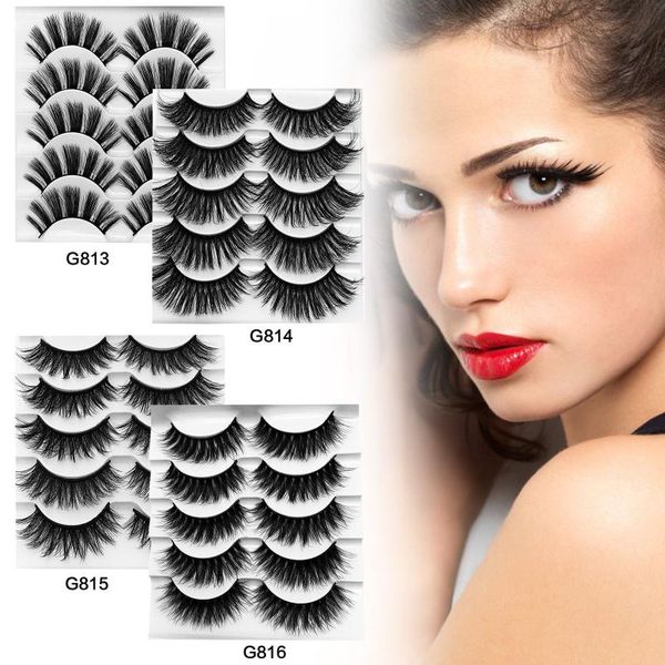 false eyelashes 5 pairs nagaraku mink lashes 100% real siberian handmade non-irritating fake 3d
false eyelashes 5 pairs nagaraku mink lashes 100% real siberian handmade non-irritating fake 3d