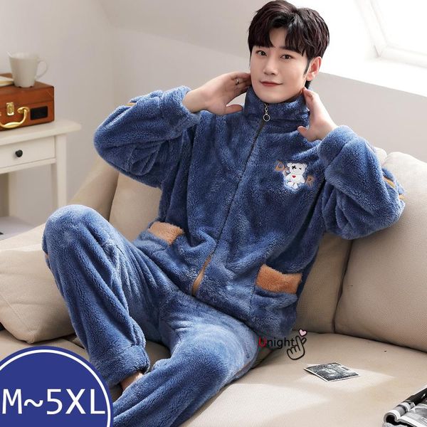 men's sleepwear oversize -5xl winter man stand-up collar pijamas outwear nightwear plush shaggy christmas pajamas boy fleece warm, Black;brown
men's sleepwear oversize -5xl winter man stand-up collar pijamas outwear nightwear plush shaggy christmas pajamas boy fleece warm, Black;brown