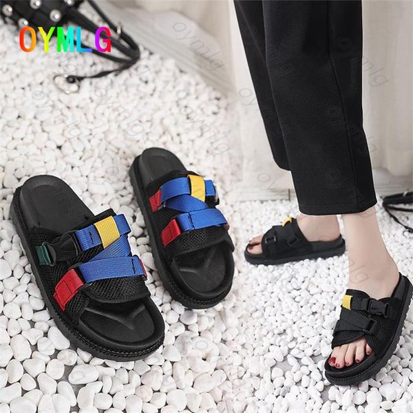 slippers european american large size casual sandals and couple style buckle open toe soft bottom outdoor linen flat, Black
slippers european american large size casual sandals and couple style buckle open toe soft bottom outdoor linen flat, Black