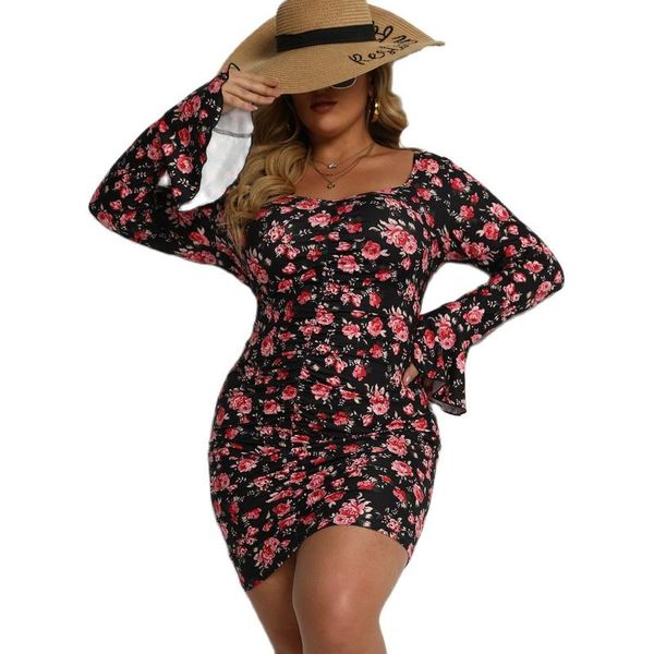plus size dresses women print dress autumn long sleeve vintage clothes streetwear fashion 2021 short vestidos, Black
plus size dresses women print dress autumn long sleeve vintage clothes streetwear fashion 2021 short vestidos, Black