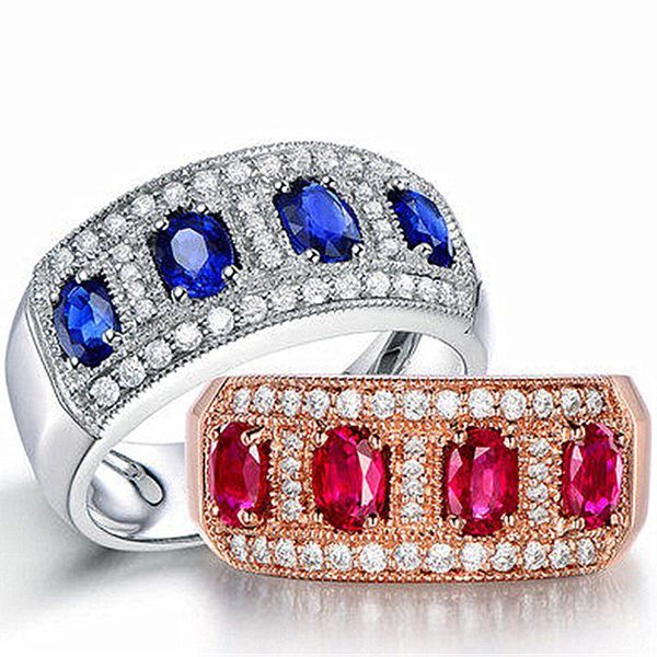 cluster rings fashion red blue crystal ruby gemstones diamonds for women rose gold color jewelry bijoux bague party accessories gifts, Golden;silver
cluster rings fashion red blue crystal ruby gemstones diamonds for women rose gold color jewelry bijoux bague party accessories gifts, Golden;silver