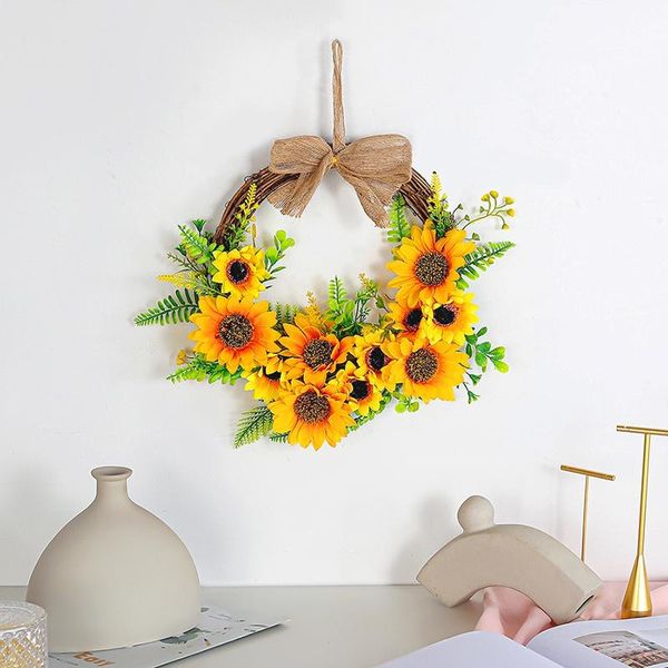 decorative flowers & wreaths artificial sunflower wreath summer and autumn decoration flower wall window wedding indoor outdo
decorative flowers & wreaths artificial sunflower wreath summer and autumn decoration flower wall window wedding indoor outdo