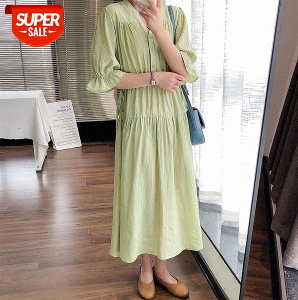 li zhiqi v-neck short-sleeved drawstring waist solid color loose a-line skirt dress casual long 110664 #vz3c, Black;gray
li zhiqi v-neck short-sleeved drawstring waist solid color loose a-line skirt dress casual long 110664 #vz3c, Black;gray