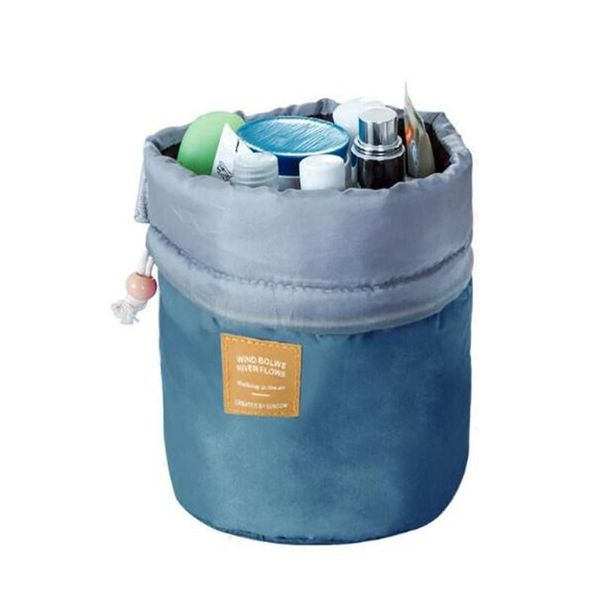 arrival barrel shaped travel cosmetic bag nylon high capacity drawstring elegant drum wash bags makeup organizer storage & cases
arrival barrel shaped travel cosmetic bag nylon high capacity drawstring elegant drum wash bags makeup organizer storage & cases