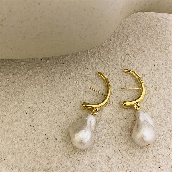 dangle & chandelier barque style gold color irregular pearl drop earring for women girl metal c shape pendant earrings statement jewelry, Silver
dangle & chandelier barque style gold color irregular pearl drop earring for women girl metal c shape pendant earrings statement jewelry, Silver