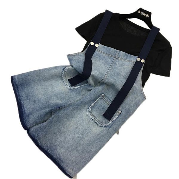 denim sling shorts summer women romper 100% cotton thin retro port wind loose wild large size 5xl fashion high waist, Black;white
denim sling shorts summer women romper 100% cotton thin retro port wind loose wild large size 5xl fashion high waist, Black;white
