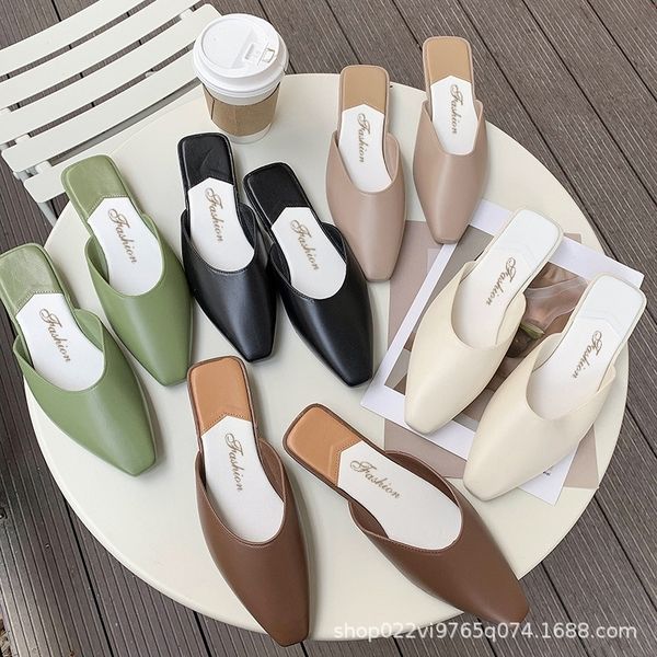 sku style baotou sandals lazy beach shoeshalf slippers women's lazy shoes women's summer wear korean version students flat bottom
sku style baotou sandals lazy beach shoeshalf slippers women's lazy shoes women's summer wear korean version students flat bottom