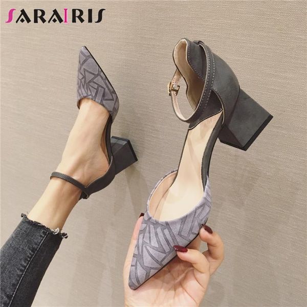 sandals sarairis fashion female pointed toe cover heel office square casual women summer shoes woman, Black
sandals sarairis fashion female pointed toe cover heel office square casual women summer shoes woman, Black
