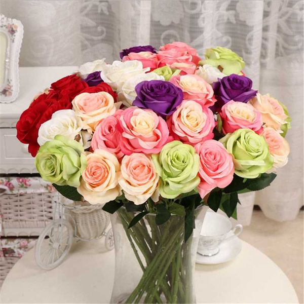 decorative flowers & wreaths artificial flower rose bundle for wedding decoration
decorative flowers & wreaths artificial flower rose bundle for wedding decoration