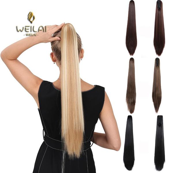 synthetic wigs hair accessories for women curly brown ombre claw big wave ponytail clip in hairpiece pony tail, Black
synthetic wigs hair accessories for women curly brown ombre claw big wave ponytail clip in hairpiece pony tail, Black