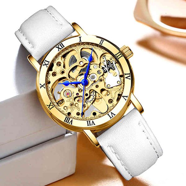 new 2021 luxury brand skeleton womens mechanical watches ladies waterproof automatic gift for women's watch damski, Slivery;brown
new 2021 luxury brand skeleton womens mechanical watches ladies waterproof automatic gift for women's watch damski, Slivery;brown