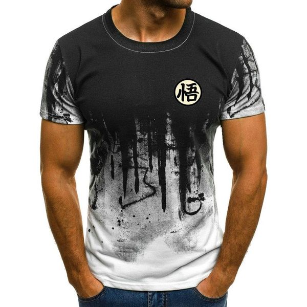 men's t-shirts 3d t-shirt chinese ink gradient solid color with white background painting harajukusummer fashion round neck plus size, White;black
men's t-shirts 3d t-shirt chinese ink gradient solid color with white background painting harajukusummer fashion round neck plus size, White;black
