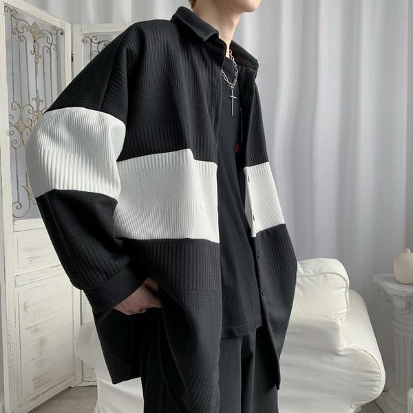 men's jackets spring and autumn street senior style black white knit jacket design sense small fish, Black;brown
men's jackets spring and autumn street senior style black white knit jacket design sense small fish, Black;brown