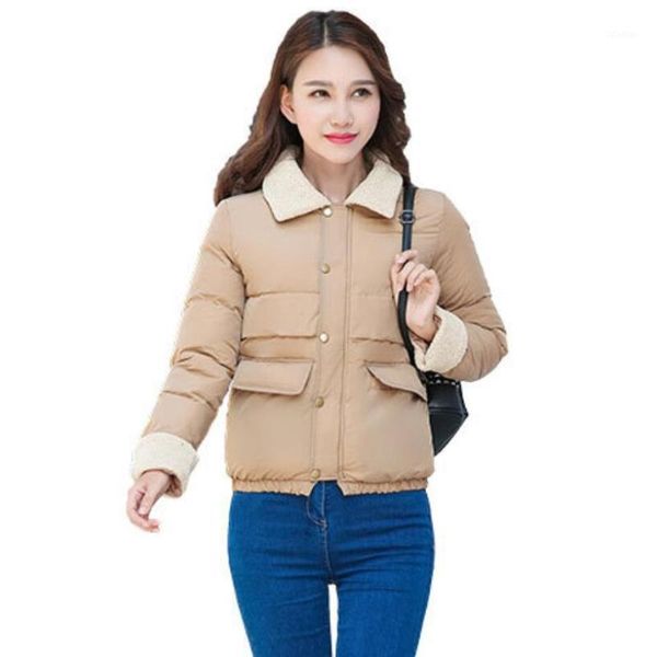 women's trench coats winter cotton jacket, short down lamb hair lapel, slim, Tan;black
women's trench coats winter cotton jacket, short down lamb hair lapel, slim, Tan;black