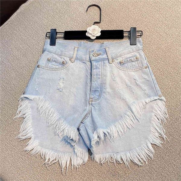 women denim shorts high waist fashion ladies casual spring summer streetwear hr345 210525, White;black
women denim shorts high waist fashion ladies casual spring summer streetwear hr345 210525, White;black