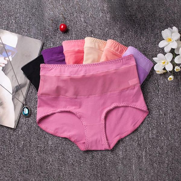 women's panties women underwear seamless solid low-rise female lingerie, Black;pink