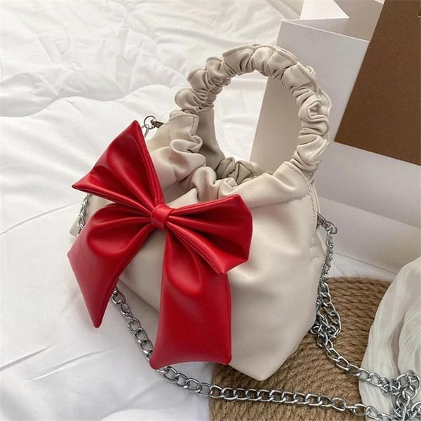 cute big bow pleated tote bag 2021 spring high-quality pu leather women's designer handbag chain shoulder messenger bags
cute big bow pleated tote bag 2021 spring high-quality pu leather women's designer handbag chain shoulder messenger bags