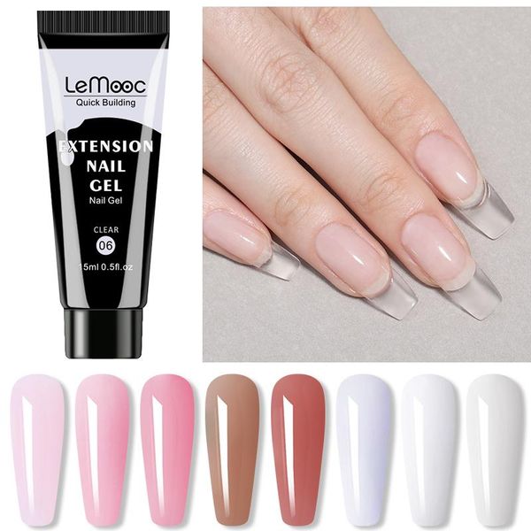 nail gel lemooc 15ml clear white uv for extension color nails art painting quick, Red;pink
nail gel lemooc 15ml clear white uv for extension color nails art painting quick, Red;pink