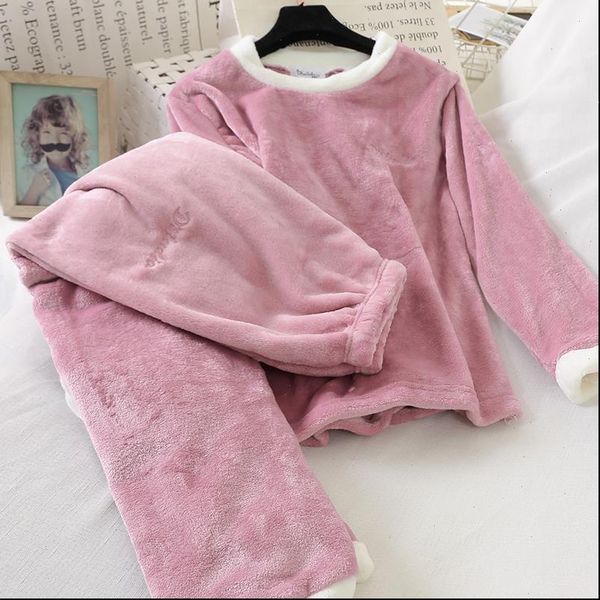 women tracksuits tharmel underwear sets pullovers and pants velvet two pieces warm pajama for winter, Gray
women tracksuits tharmel underwear sets pullovers and pants velvet two pieces warm pajama for winter, Gray